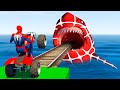 الرجل العنكبوت انقاذ باتمان Spider-Man Rescue batman vs iron man vs venom funny Game GTA 5 superhero
