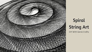 Famous How To Do SPIRAL String Art | String Design Tutorial | String Art Basics - 2 Profile