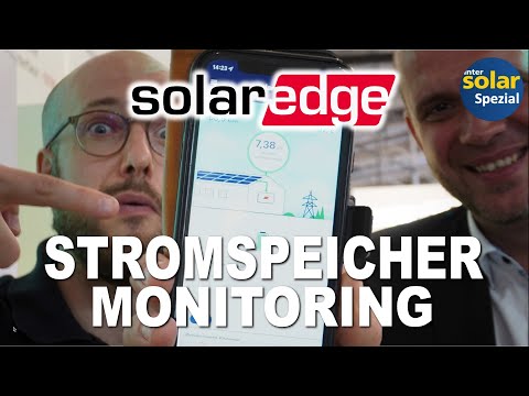 Stromspeicher Solaredge & Solaranlage Monitoring! Intersolar 2022 #7