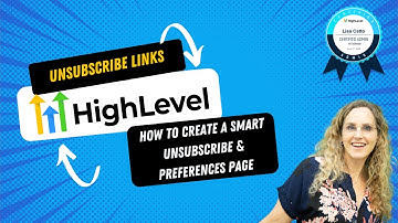 How to Create a Smart Unsubscribe & Preferences Page in HighLevel