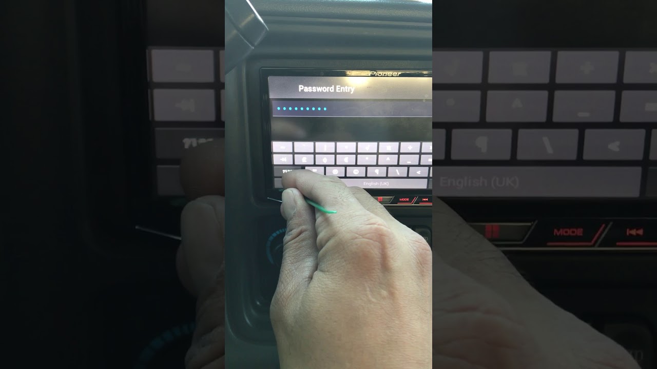 Password Removal For Pioneer AVH-4000NEX//4100NEX//4200NEX