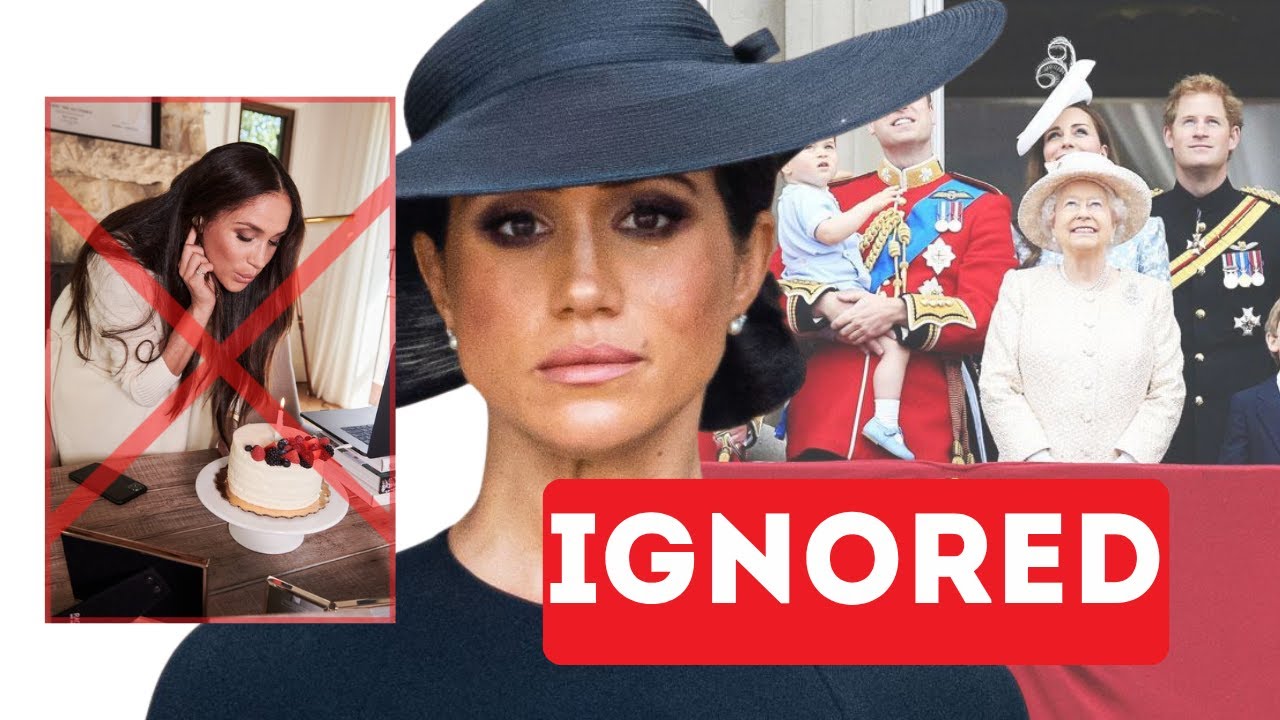 Just… SILENCE: Royals Turn Their Backs on Meghan Markle's 44th! - YouTube