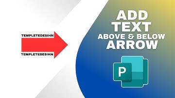 How to Add Text Above and Below an Arrow in Microsoft Publisher
