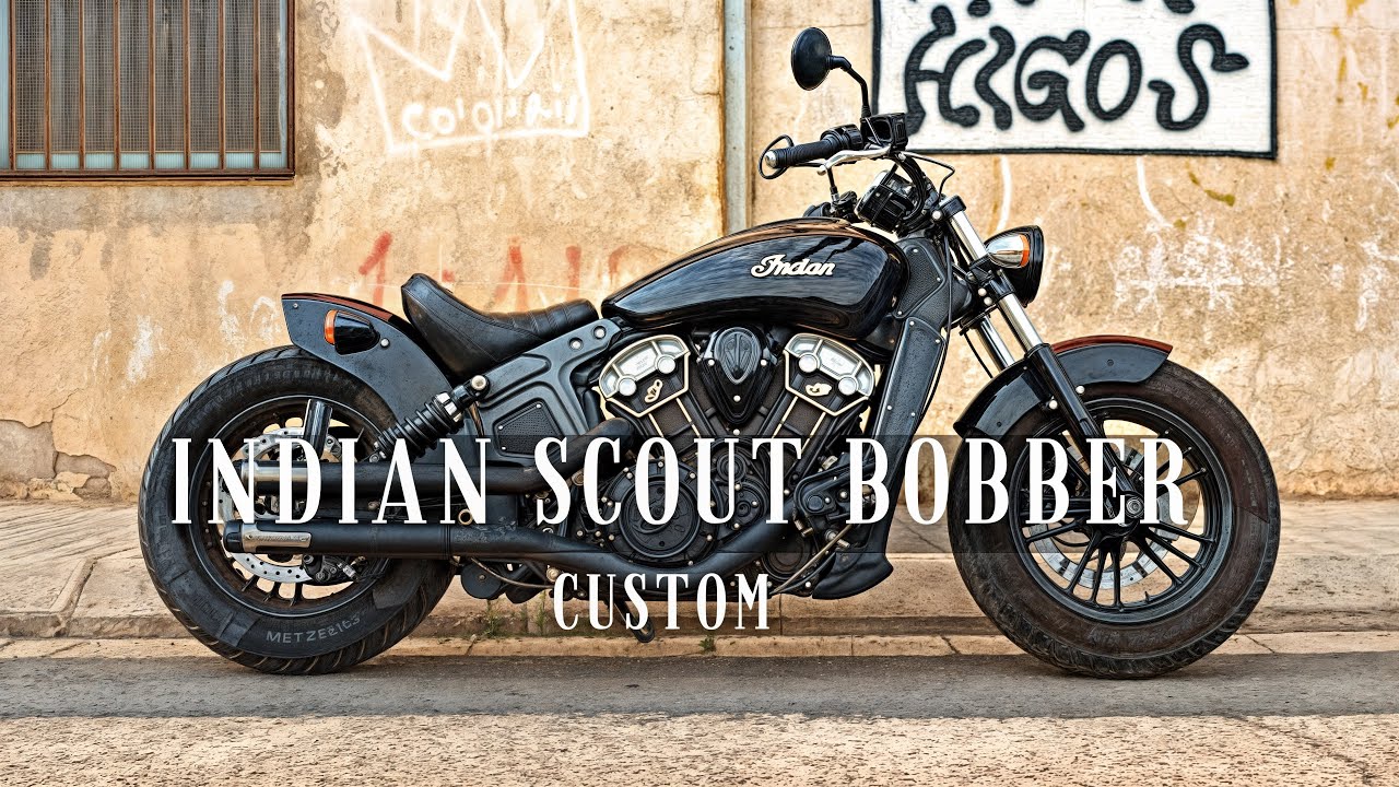Indian Scout Bobber 1200 Custom🇺🇸 | Indian Motorcycle Cinematic - YouTube