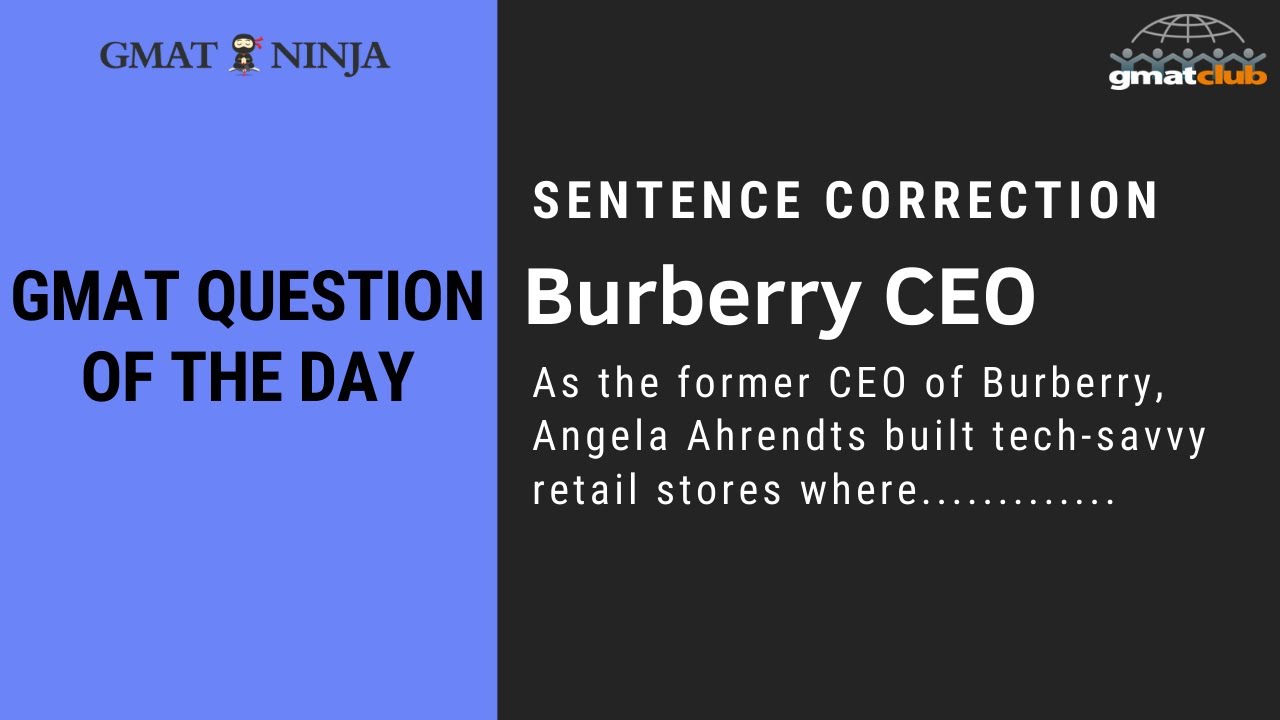 former ceo of burberry