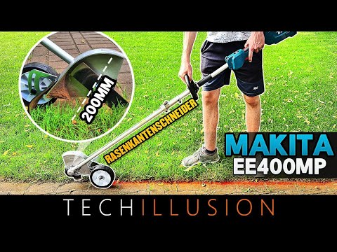 🌿FÜR DIE PERFEKTE RASENKANTE!😱 Makita Akku Rasenkantenschneider Aufsatz