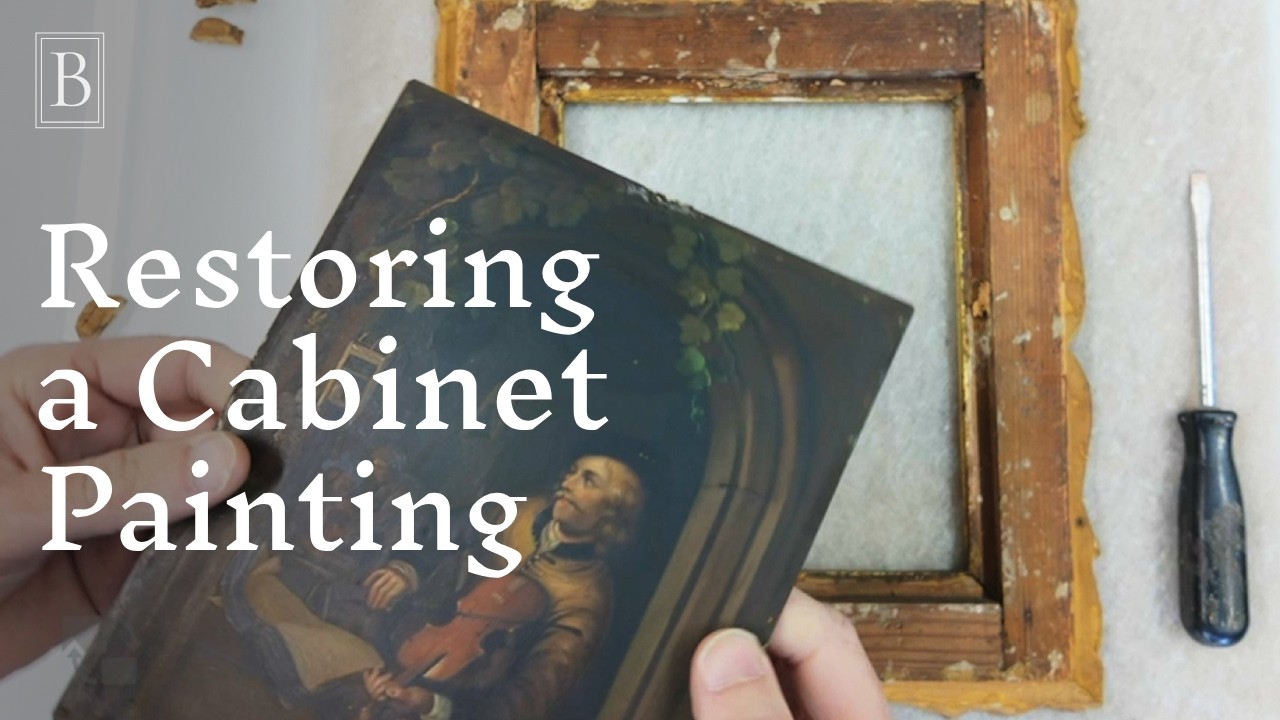 Restoring A 200 Year Old Painting ...on Metal ?