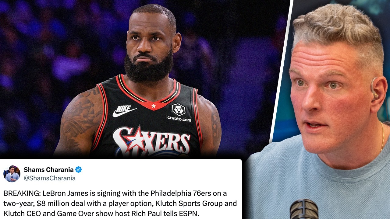 LeBron James Signing With 76ers On 2 Year, $8M Deal