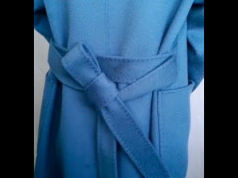 וִידֵאוֹ: איך לקשור חגורה על מעיל תעלה: 8 שלבים (עם תמונות)