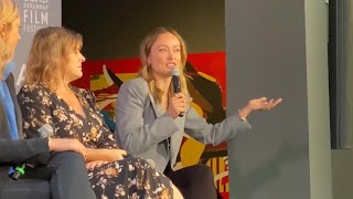 'Wonder Women' panel: Olivia Wilde talks about how she got into directing