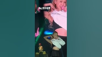 Thumbnail of Lisa: "Rosie let's go!" Rosé raps Lisa's part during As If Its Your Last" #blackpink #bornpink