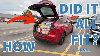2023 Tesla Model Y: How MUCH Can it Fit? 😱 screenshot 5