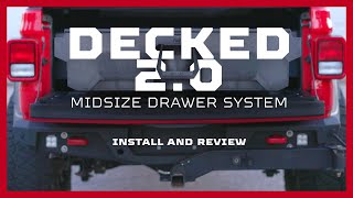 Decked Drawer System  New 2.0 Midsize Install and Review