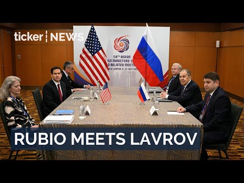Rubio meets Lavrov amid Ukraine tensions