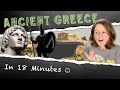 American Reacts to Ancient Greece in 18 Minutes