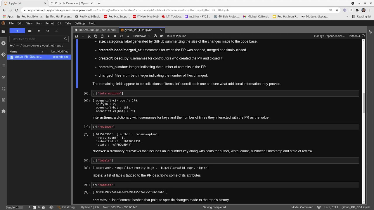 GitHub Data EDA Notebook Walkthrough