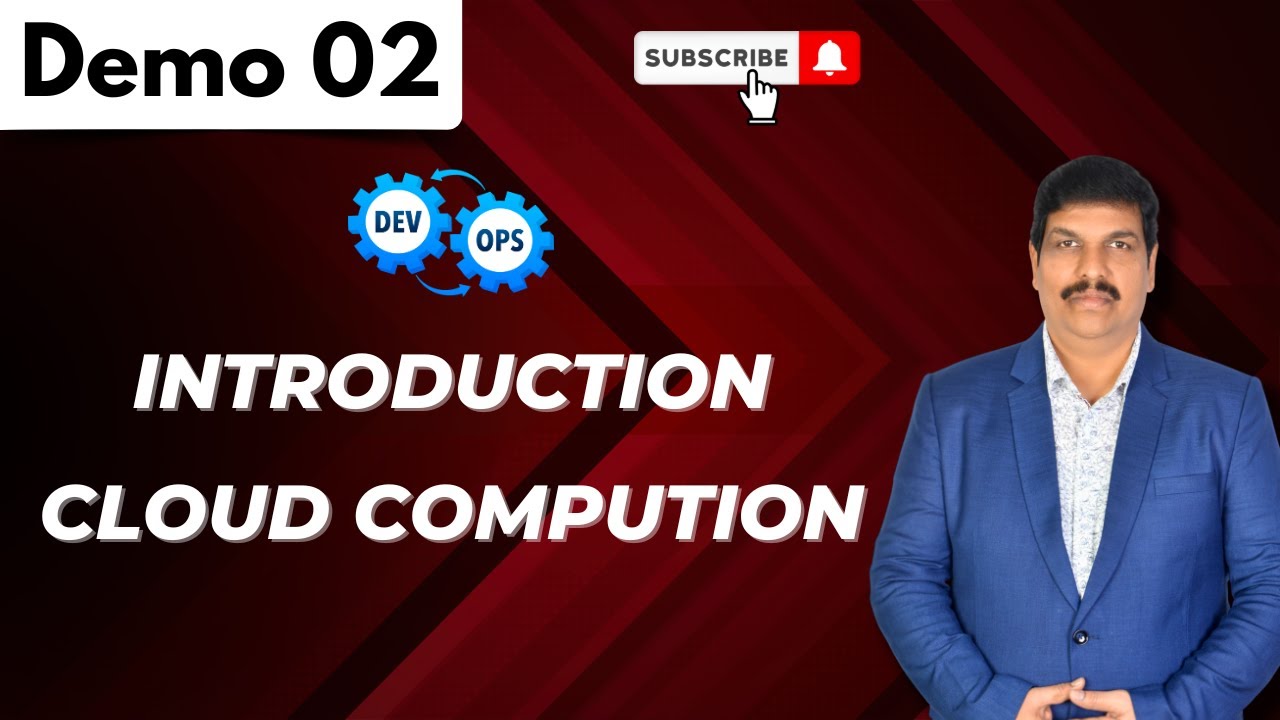 DevOps Demo 02 | Introduction to Cloud Compution | DevOps tutorial for ...