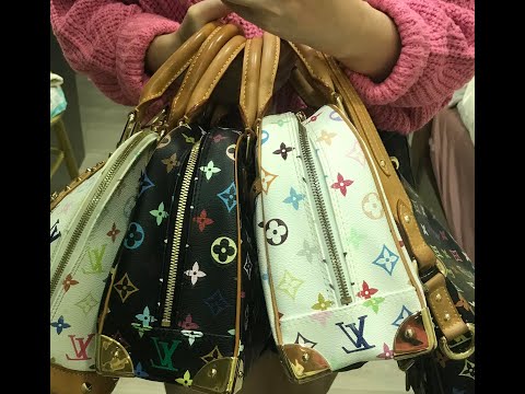 Unboxing my Unicorn Bag! The Louis Vuitton Multicolor Trouville 