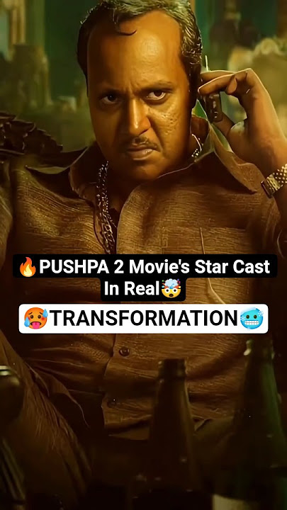 🔥🤯Pushpa 2: The Shocking Transformations #alluarjun #bollywood #shorts