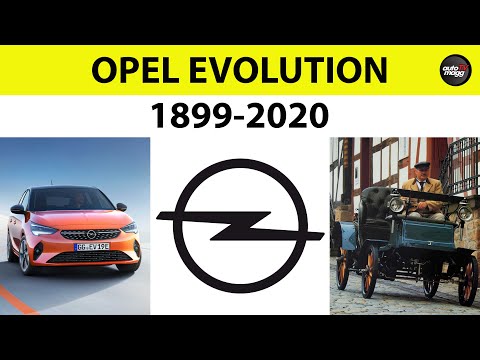 Opel history and evolution / 1899-2020 / All models of Opel&rsquo;s 121-year history...