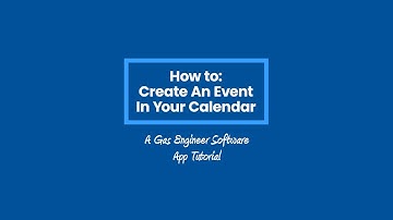 How to Schedule on Gas Engineer Software