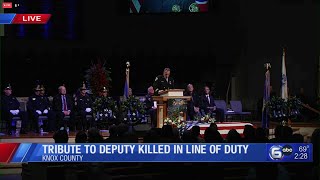 Celebration of Life for KCSO Deputy Tucker Blakely
