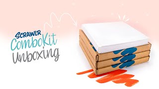 Unboxing Loads of Art Supplies! Let's See What's Inside The Illustrate ScrawlrCombo Kit