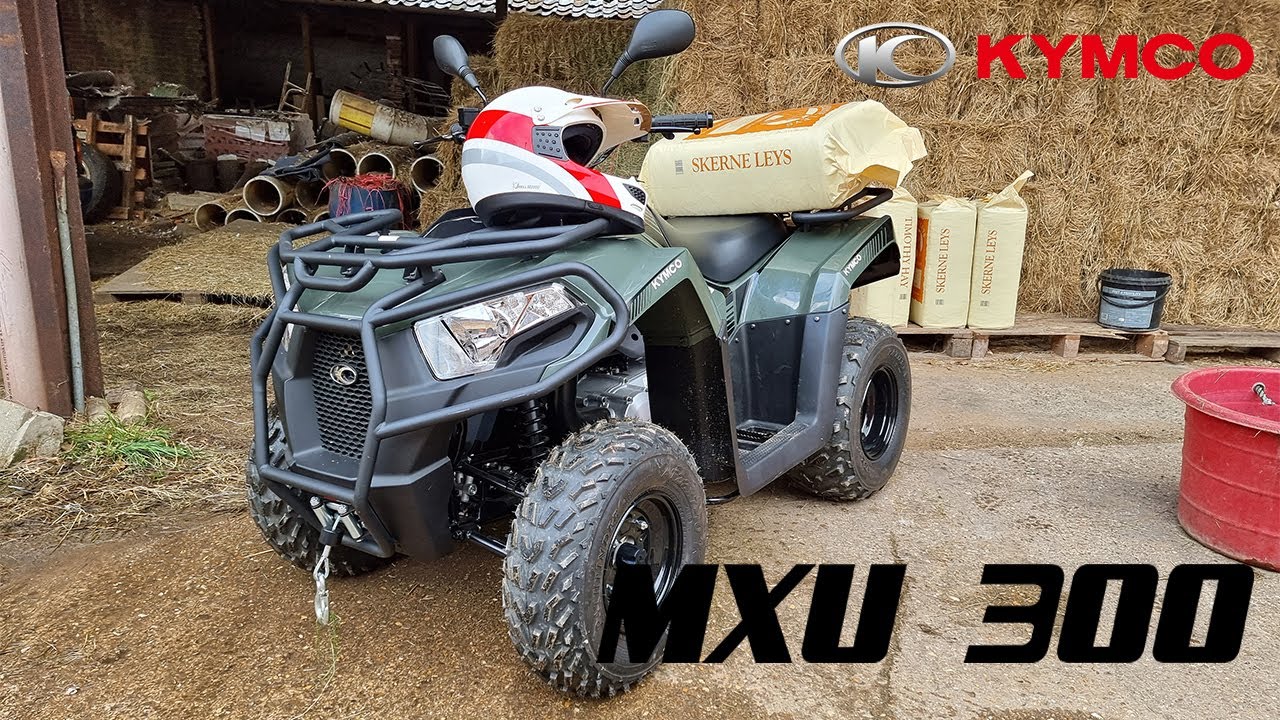 KYMCO MXU 300 Perfect For Equestrian & Farming! YouTube