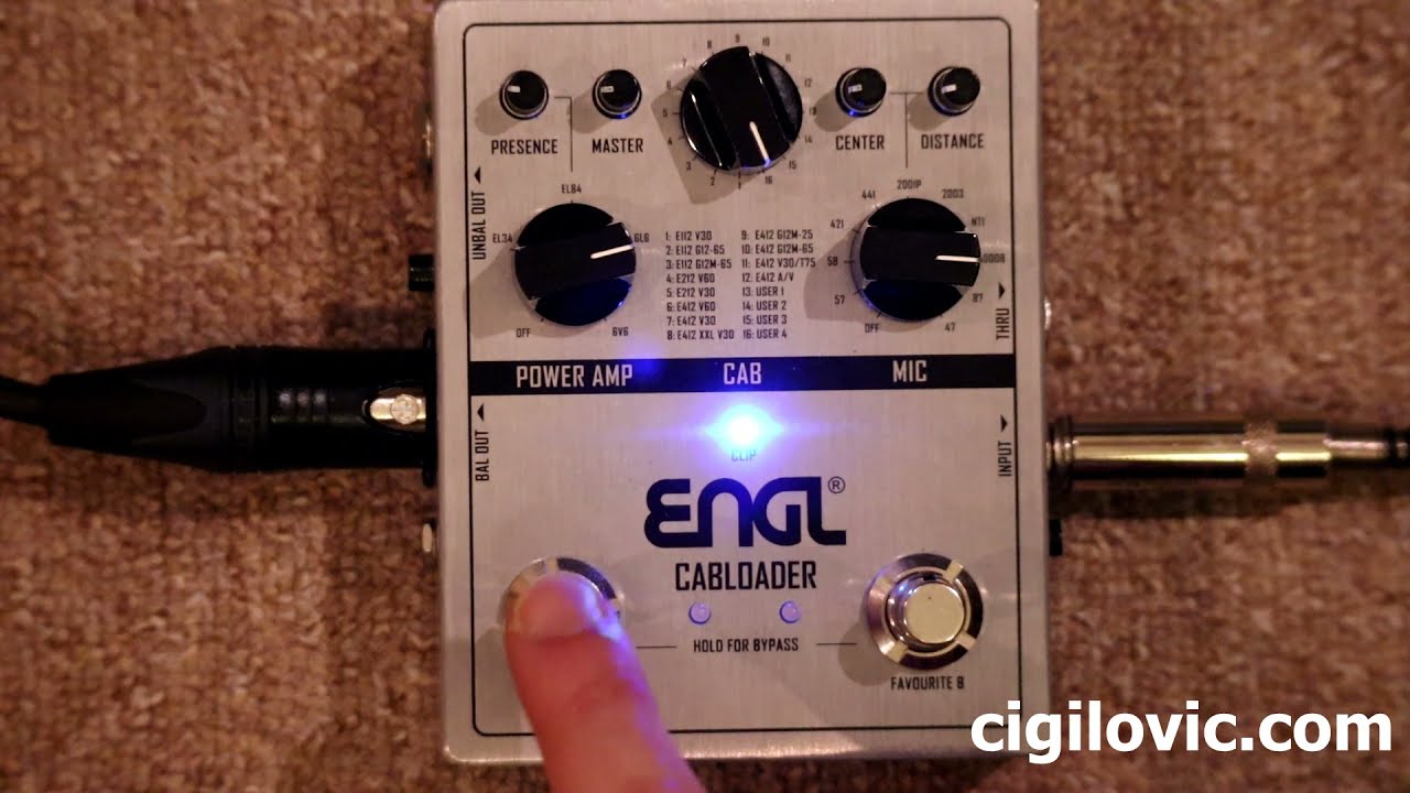 ENGL Cabloader Review & Sound Demo - YouTube
