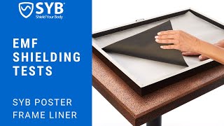 SYB Poster Frame Liner: EMF Shielding Tests