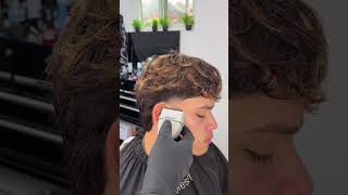 Blurry Taper Mullet Final Steps Tutorial Step #fade #barber #haircut