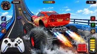 Monster Truck Mega Ramp Madness | Extreme Stunts & Insane Crashes 🔥 Mega Ramp Racing new vedio screenshot 5