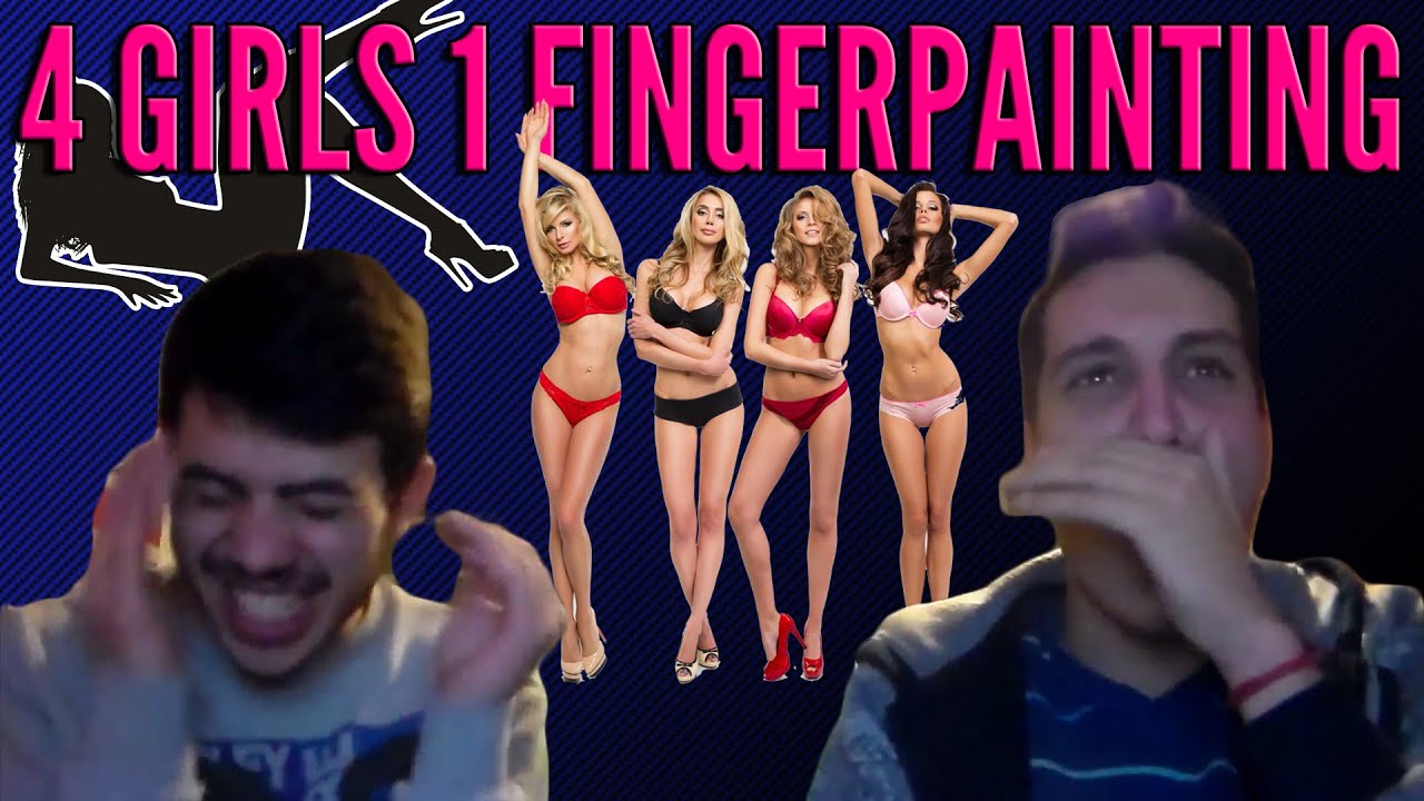 internettet Beroligende middel Dolke 4 GIRLS 1 FINGERPAINTING - Video Reaction - YouTube