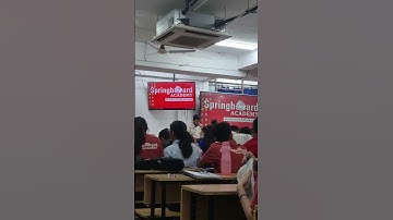 shivendra sir 😍#springboard #sba #springboardacademy