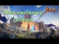 How to earn 140m doing mercenary contract  albion online