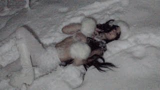 I Shot A Music Video In The Snowstorm With Minimal Clothing...