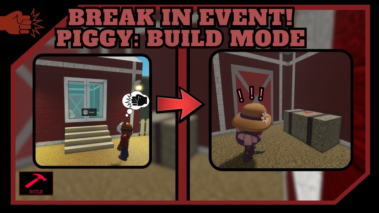 🥷 | How To Make A Break In Event! | [Piggy: Build Mode]