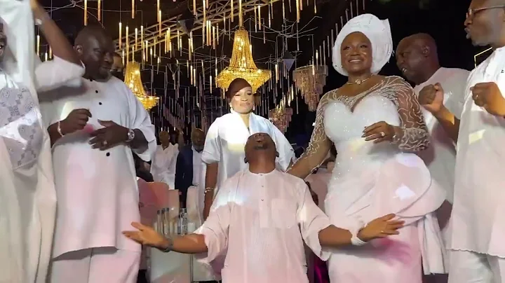 FASHION BILLIONAIRE SEYI VODI LOOSE HIS STEEZ BEFORE GOD, WORSHIP HIM AT HIS 50TH BIRTHDAY PARTY