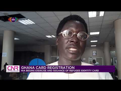Ghana card registration: NIA begins exercise and issuance of refugee identity card
