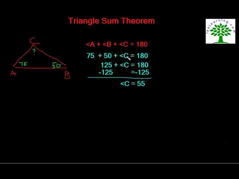 Triangle Sum Theorem