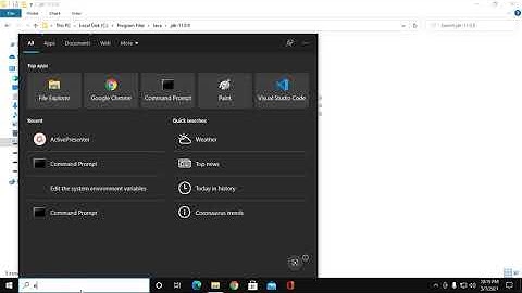 Set JAVA_HOME Environment Variable | JAVA HOME | For JDK 11 Or Later in Windows 10 | #JAVA HOME