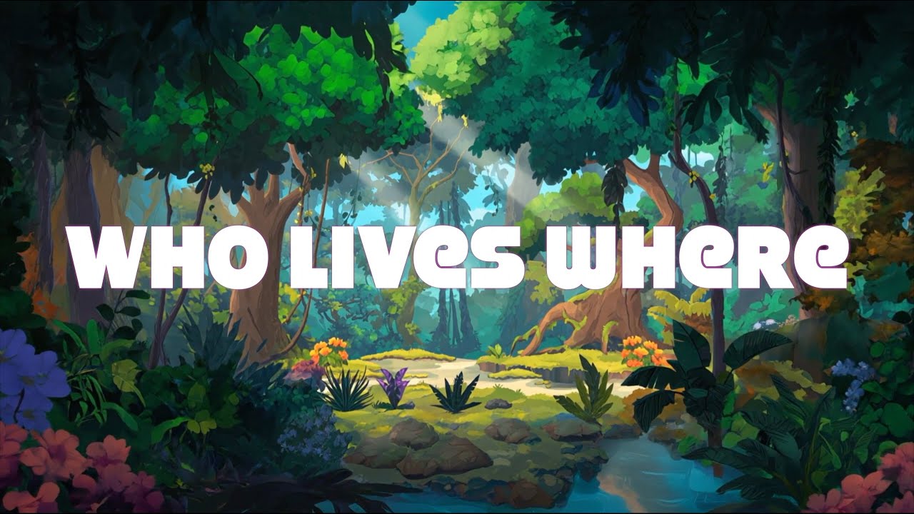 Sing and Learn: Who Lives Where? Animal Homes for Kids