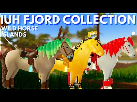 Checking Out My ISLAND UNIQUE HAIR FJORD Collection in WILD HORSE ISLANDS on ROBLOX