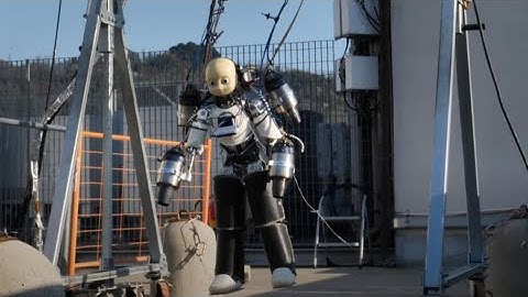 World’s first flying humanoid robot uses AI and jet thrust to hover in test flight