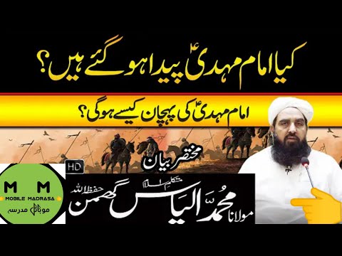 kya Imam Mehandi Paida Honge? امام مہدی کی پہچان کیسے ہو گی ? Maulana Ilyas Ghuman Sahib