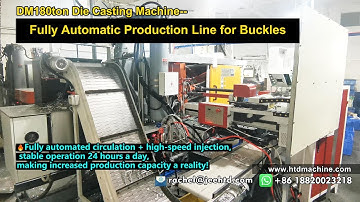 DM180ton Die Casting Machine With robotic arm