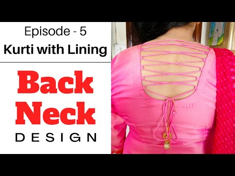 Back Neck Design for Party Wear in 2024 | Tassels fashion clothing,  Chudidar designs, Salwar neck designs