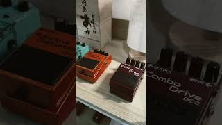#guitar #guitarpedals #bosseffects  Boss BC-2, Boss DA-2, Ibanez TS-7