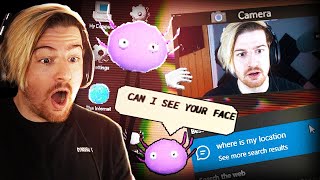 THIS GAME HACKED MY WEBCAM & TRIED TO DOXX ME.. | KinitoPET (Full Game ALL ENDINGS)
