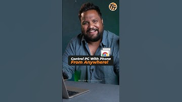 சுலபமான Best Trick to Use Your PC Using Mobile From Anywhere Using Even Mobile Data! #shorts